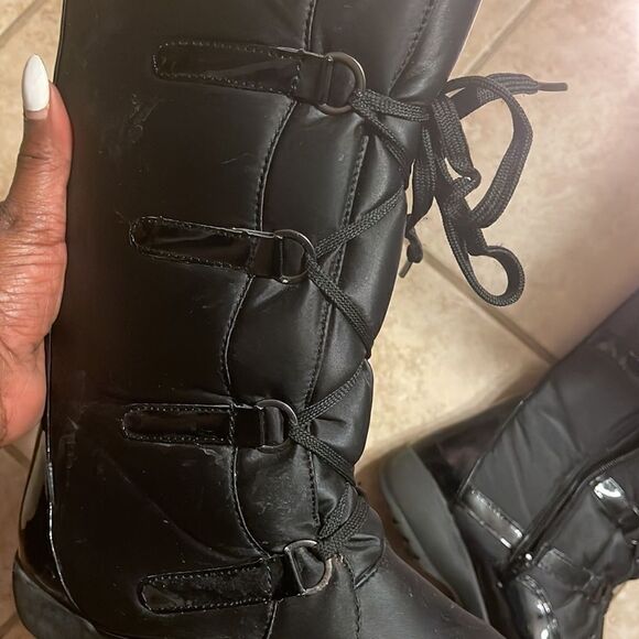 Black Sporto snow boots - Picture 5 of 5